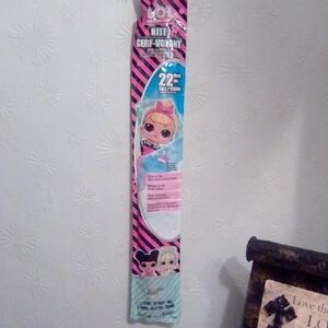 🌻5/$10  L.O.L. Surprise! Pink and Black Striped Kite